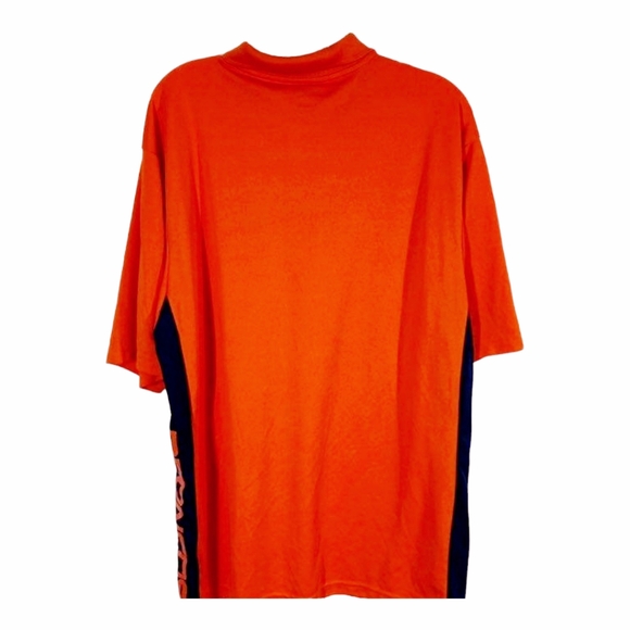 Two *NFL Team Apparel XL Denver Bronco Polo Shirts (Orange Spellout & White) - Picture 4 of 9